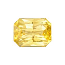 Sapphire Radiant 1.50 carat Yellow Photo
