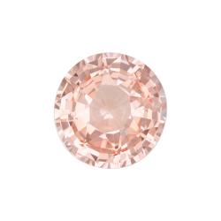 Sapphire Round 1.17 carat Pink Orange Photo