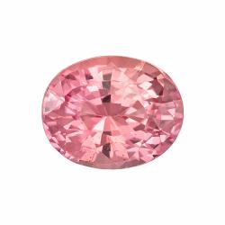 Sapphire Oval 1.66 carat Pink Orange Photo