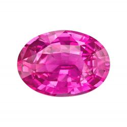 Sapphire Oval 2.21 carat Pink Photo