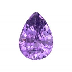 Sapphire Pear 1.61 carat Purple Photo