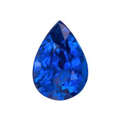 Sapphire Pear 1.52 carat Blue Photo