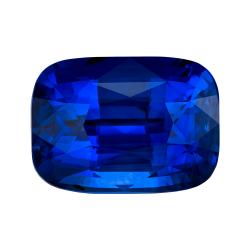 Sapphire Cushion 3.56 carat Blue Photo