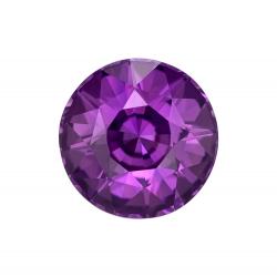 Sapphire Round 1.65 carat Purple Photo