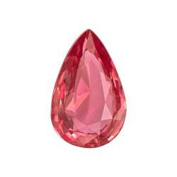 Sapphire Pear 1.03 carat Pink Orange Photo