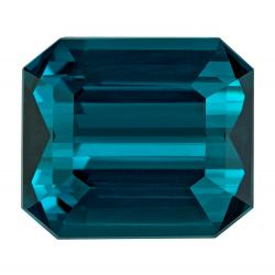 Tourmaline Emerald 5.85 carat Blue Photo