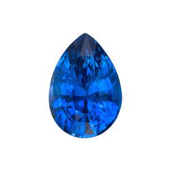 Sapphire Pear 1.20 carat Blue Photo