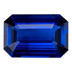 Sapphire Emerald 5.55 carat Blue Photo