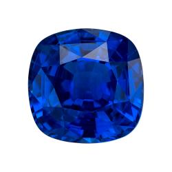 Sapphire Cushion 3.26 carat Blue Photo