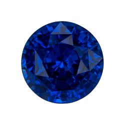 Sapphire Round 5.58 carat Blue Photo