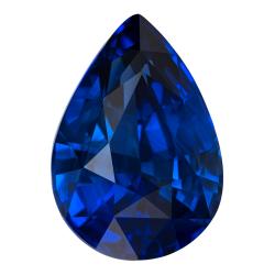Sapphire Pear 4.04 carat Blue Photo