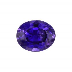 Sapphire Oval 1.00 carat Purple Photo