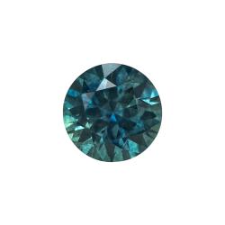 Sapphire Round 0.64 carat Blue Green Photo