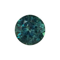 Sapphire Round 1.13 carat Blue Green Photo