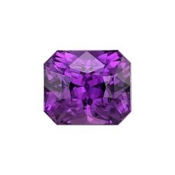 Sapphire Radiant 1.24 carat Purple Photo