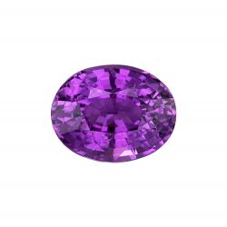 Sapphire Oval 1.08 carat Purple Photo