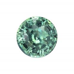Sapphire Round 1.60 carat Blue Green Photo