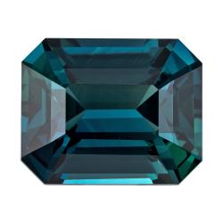 Sapphire Emerald 5.53 carat Blue Green Photo