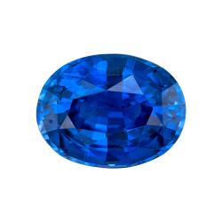 Sapphire Oval 2.06 carat Blue Photo