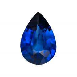 Sapphire Pear 1.08 carat Blue Photo
