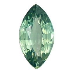 Sapphire Marquise 3.29 carat Green Photo
