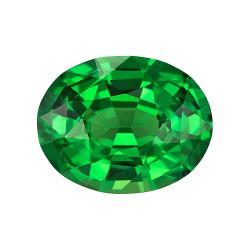 Garnet Oval 2.01 carat Green Photo