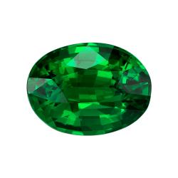 Garnet Oval 2.07 carat Green Photo