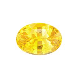 Sapphire Oval 1.10 carat Yellow Photo