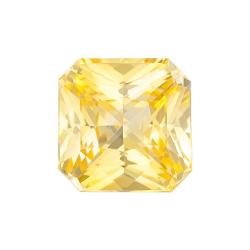 Sapphire Radiant 1.62 carat Yellow Photo