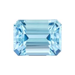 Aquamarine Emerald 1.64 carat Blue Photo