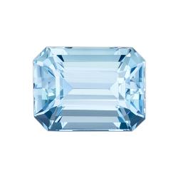 Aquamarine Emerald 1.58 carat Blue Photo
