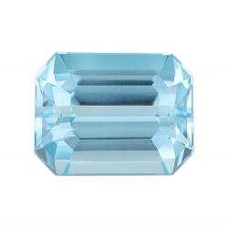 Aquamarine Emerald 2.05 carat Blue Photo