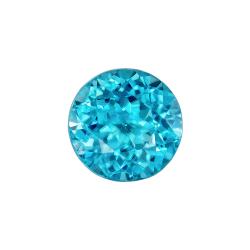 Zircon Round 0.91 carat Blue Photo