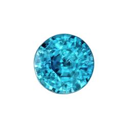 Zircon Round 1.27 carat Blue Photo