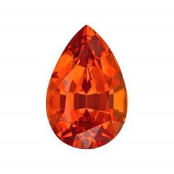 Garnet Pear 2.32 carat Orange Photo