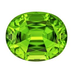 Peridot Oval 4.72 carat Green Photo