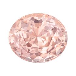 Sapphire Oval 4.02 carat Pink Orange Photo