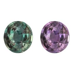 Alexandrite Oval 0.48 carat Purple/Green Photo