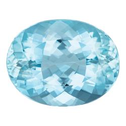 Aquamarine Oval 10.19 carat Blue Photo