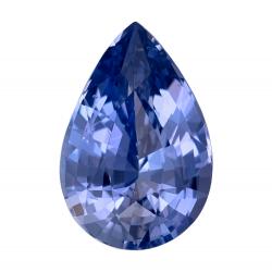 Sapphire Pear 3.03 carat Purple Photo