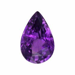 Sapphire Pear 1.54 carat Purple Photo