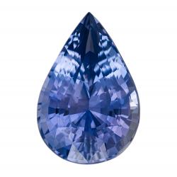 Sapphire Pear 3.14 carat Purple Photo