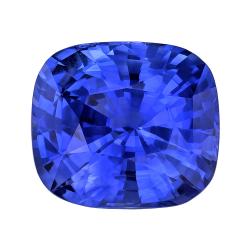Sapphire Cushion 4.09 carat Blue Photo