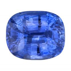 Sapphire Cushion 5.52 carat Blue Photo