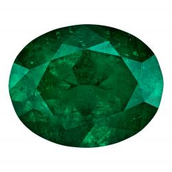 Emerald Oval 3.76 carat Green Photo