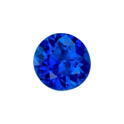 Sapphire Round 0.57 carat Blue Photo