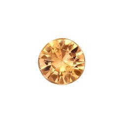 Topaz Round 0.36 carat Yellow Orange Photo