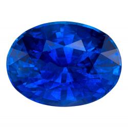 Sapphire Oval 5.48 carat Blue Photo