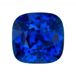 Sapphire Cushion 3.71 carat Blue Photo