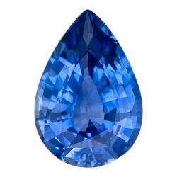 Sapphire Pear 3.76 carat Blue Photo